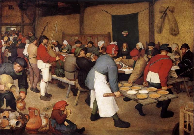 Pieter Bruegel Bauernbocbzeit Germany oil painting art